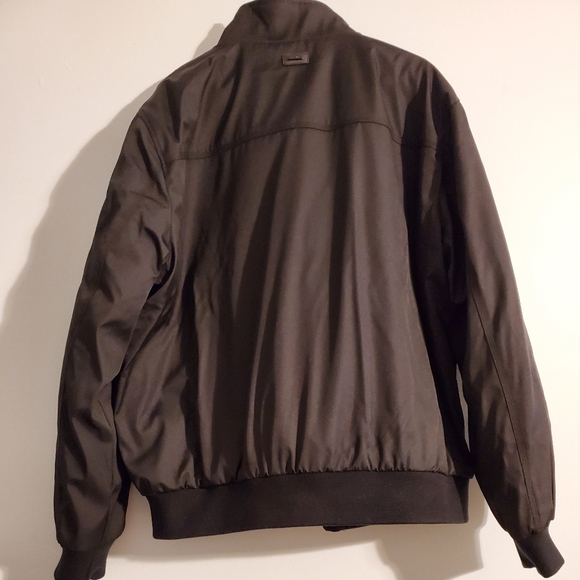 Calvin Klein BOMBER JACKET MENS BLACK - Picture 7 of 11